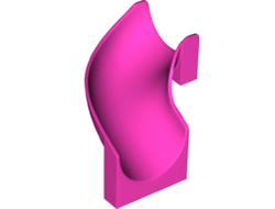 Slide Playground 6 x 6 x 6 Curved 90 degrees, Dark Pink (28387 / 6299814 / 6425439)