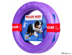 COLLAR PULLER (ПУЛЛЕР) Миди тренировочный снаряд для собак, фиолетовый, диаметр 20 см. 6488