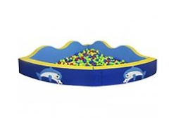 Бассейн угловой разборный "Волна"