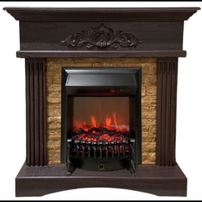 Электрокамин Premier AO M4 с очагом Fobos