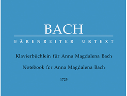 Bach, Johann Sebastian Notebook for Anna Magdalena Bach