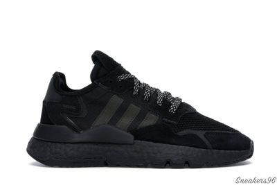 adidas Nite Jogger Core Black Carbon Black Boost купить в екатеринбурге