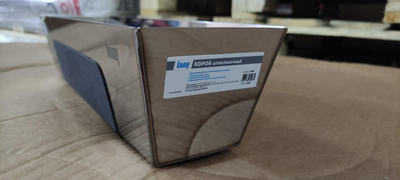 Короб шпаклевочный нержавеющий