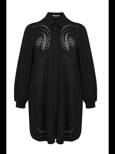 Нарядное платье из гипюра фиолет