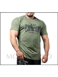 Футболка спортивная Legal Power   Heavy Jersey 2395-867 темно-зелены