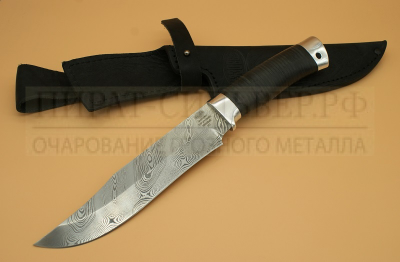 Нож "Н7"  контрастный дамаск  ЗЗОСС  Златоуст