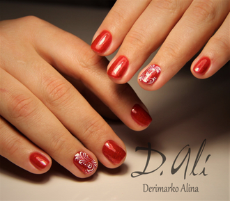 Гель-лак 071-Зимняя вишня (10 ml)