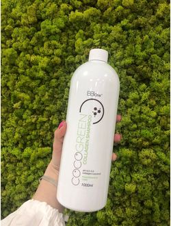 КОЛЛАГЕНОВЫЙ ШАМПУНЬ COCO GREEN COLLAGEN SHAMPOO УХОД, ШАМПУНЬ И МАСКА COCOGREEN COLLAGEN, объем 1000 мл