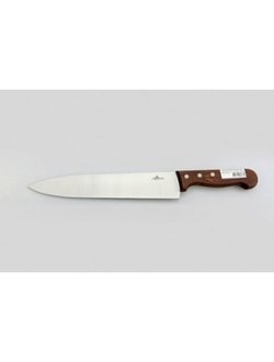 Нож поварской 240/370 мм. нержавеющая сталь, ручка дерево