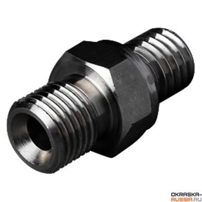 Оригинальный штуцер 1/4 х 1/4 для ремонта окрасочного аппарата ASPRO-4100