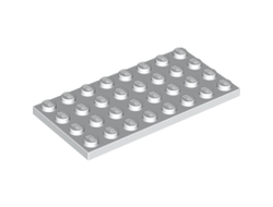 Plate 4 x 8, White (3035 / 303501)