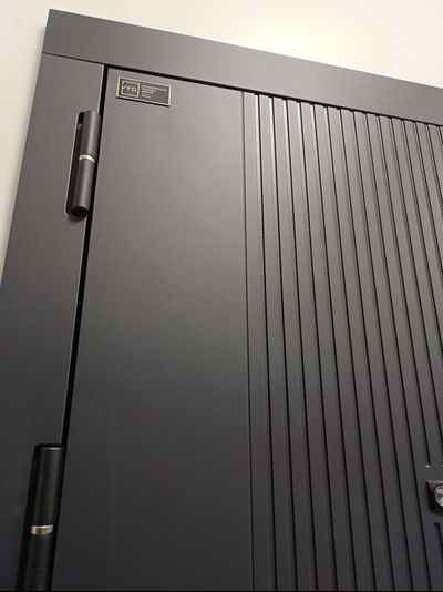 ВФД (VFD) ВЛАДИМИРСКАЯ ФАБРИКА ДВЕРЕЙ/ BALANCE Twin. NUITA/ ЭКОШПОН Sharkskin - Sand Vellum/ ТОЛЩИНА 112 мм/ ТРИ КОНТУРА/ МИНЕРАЛЬНАЯ ПЛИТА