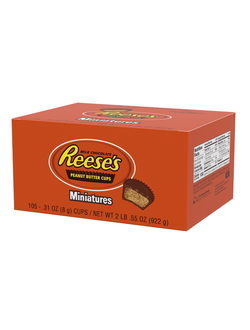 Reese`s Peanut butter mini cups 8 г (105 шт)