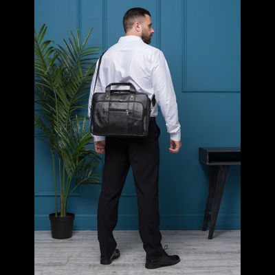 Сумка для ноутбука Rivoli black (арт. 1004-01)