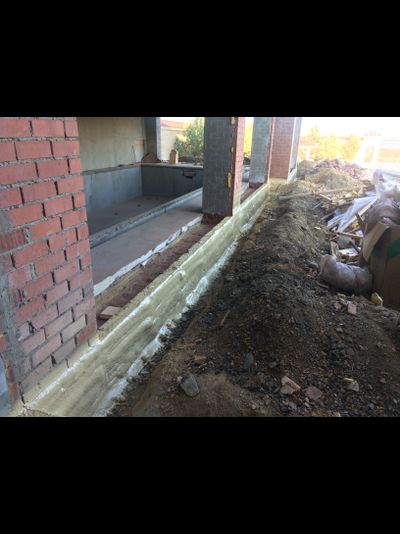 Утепление фундамента и цоколя пенополиуретаном