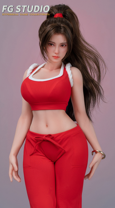 ПРЕДЗАКАЗ - Май Ширануи (серия King of Fighters) - Коллекционная ФИГУРКА 1/3 scale Battle Girl in Red (FG-007) - FG Studio ?ЦЕНА: 103400 РУБ.?