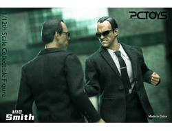 Агент Смит (Хьюго Уивинг, "Матрица") - КОЛЛЕКЦИОННАЯ ФИГУРКА 1/12 scale Smith (PC026C) - PCTOYS