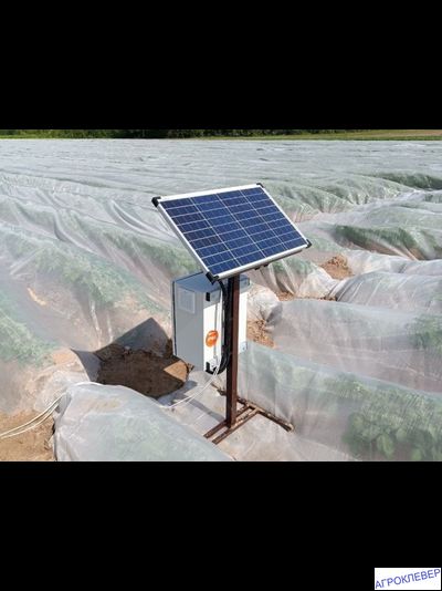 Контроллер для управления клапанами (до 11 клапанов) с солнечной электростанцией