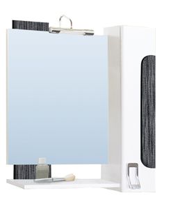 Шкаф зеркальный "Апогей 800" с подсветкой Vako
