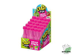 Пудра 7г CRAZY FUN кислая в бутылочках 62314