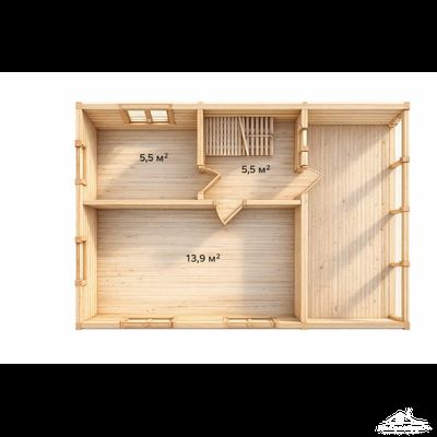 Дачник 42м2 6х7