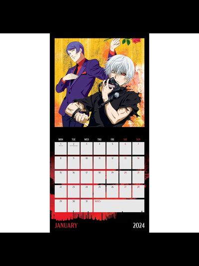 Tokyo Ghoul Official Календарь 2024