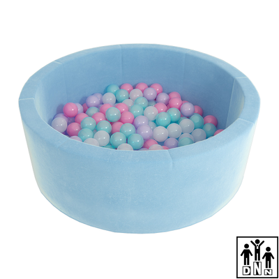 Сухой бассейн Max (голубой) (цвет шариков 2)