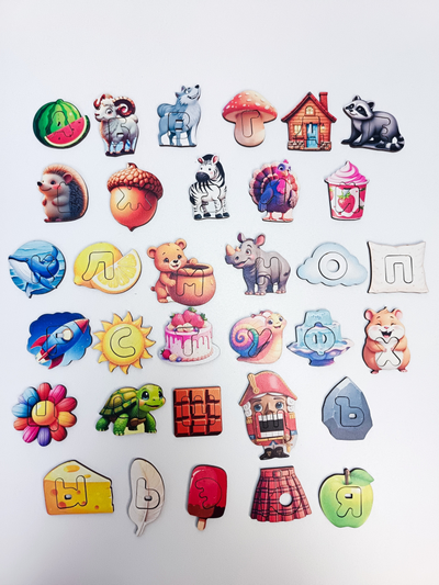 Алфавит "Буквы в картинках"