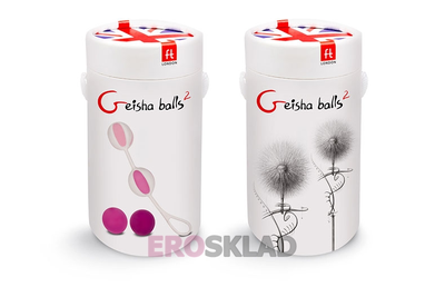 10202 Вагинальные шарики Geisha Balls 2, 17х3 см