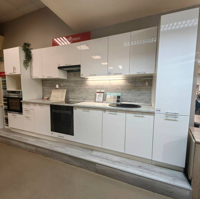 Валерия Белый глянец модульная кухня