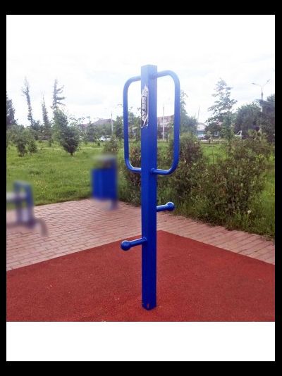 Уличный тренажер стойка для растяжки AVU056