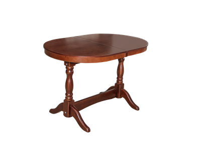 Стол обеденный  овальный раскладной массив орех ( Бор)