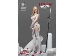 ПРЕДЗАКАЗ - Белая ведьма Тереза  - Коллекционная фигурка 1/6 Holy Light Serene Hound Witch Teresa (I8-501S616) - I8TOYS ?ЦЕНА: 29500 РУБ.?