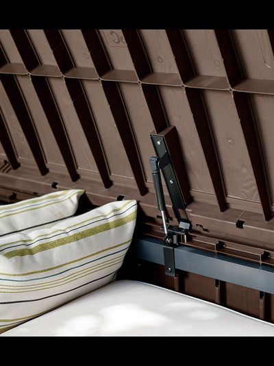 Сундук Гленвуд 390л, антрацит