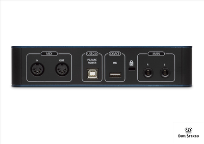 Фото разъемов PreSonus AudioBox iTwo MIDI интерфейс в музыкальном магазине Иваново domstereo.ru