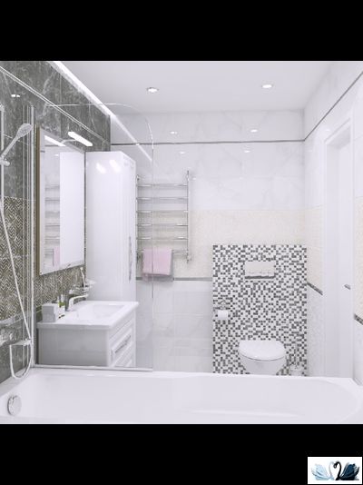 Плитка настенная Laparet Crystal белый 30 х 60 см