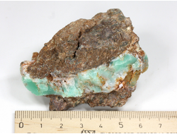 Хризопраз, необработанный образец, Казахстан (62*50*36 мм, 95 г) №29866