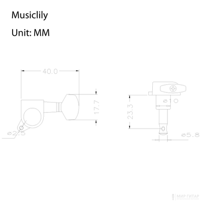 Musiclily M174-6 2