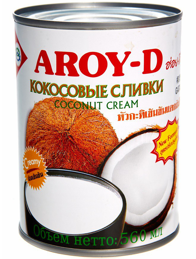 Кокосовые сливки AROY-D (Таиланд)