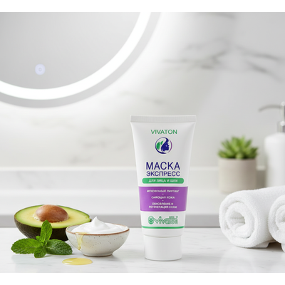 Экспресс-маска «Виватон» (50 мл) — Мгновенное преображение