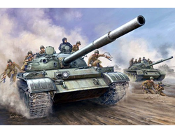 Сборная модель: (Trumpeter 00376) Советский танк Т-62 обр. 1962 г.