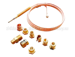 Термопара для газовых плит (универсальная), L-600мм, 9 гаек