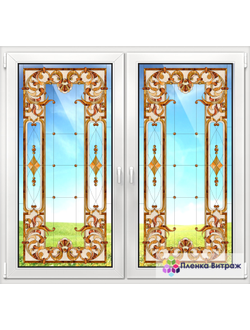 Витражная пленка на окна самоклеящаяся пленка витражная пленка на стекло пленка витраж прозрачная