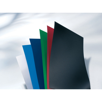 Обложки для переплета пластиковые GBC непрозрачный синий А4, 300мкм, 100 штук в упаковке