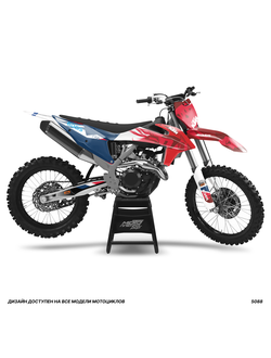 Наклейки на мотоцикл KTM 125-450 SX, SXF 2019-2022, EXC 2020-2023/GR8 sixdays #5088
