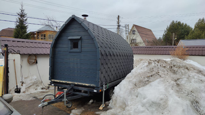 БАНЯ ВИКИНГ НА ПРИЦЕПЕ