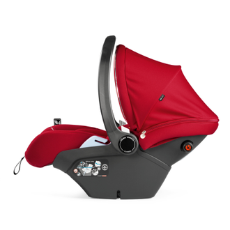 Коляска 3в1 Peg Perego Veloce Grande Lounge Red Shine