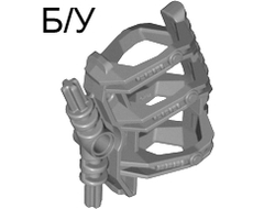 ! Б/У - Bionicle Zamor Sphere Holder, Pearl Light Gray (53550 / 4291473 / 4494483) - Б/У