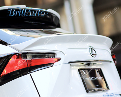 Спойлер Lexus NX 2014-2017 Artisan белый перламутр