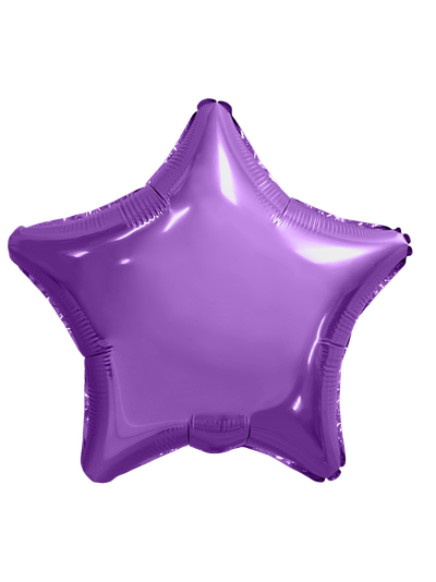 Звезда фиолетовая 45см
